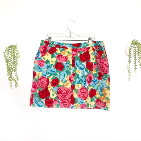 Talbots Dresses & Skirts - Talbots Floral Stretch Summer Skirt